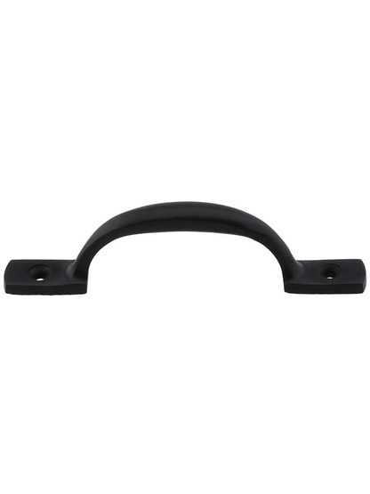 Emory Solid-Brass Cabinet Pull - 3 3/8inch Center-to-Center.